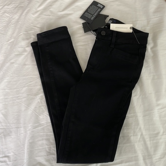 NWT black Paige Hoxton sz 24 - Picture 2 of 5